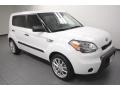 2011 Clear White Kia Soul 1.6  photo #8