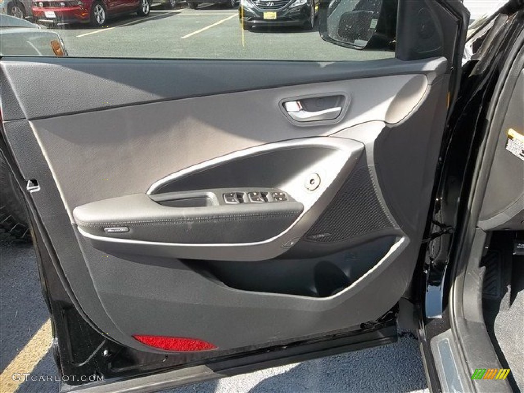 2013 Hyundai Santa Fe Sport 2.0T Gray Door Panel Photo #71293855