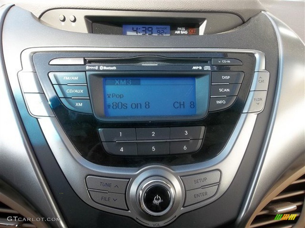 2013 Elantra Limited - Red Allure / Beige photo #11