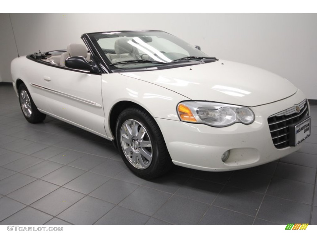 2006 Sebring Limited Convertible - Stone White / Light Taupe photo #1