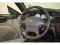 Light Taupe 2006 Chrysler Sebring Limited Convertible Steering Wheel