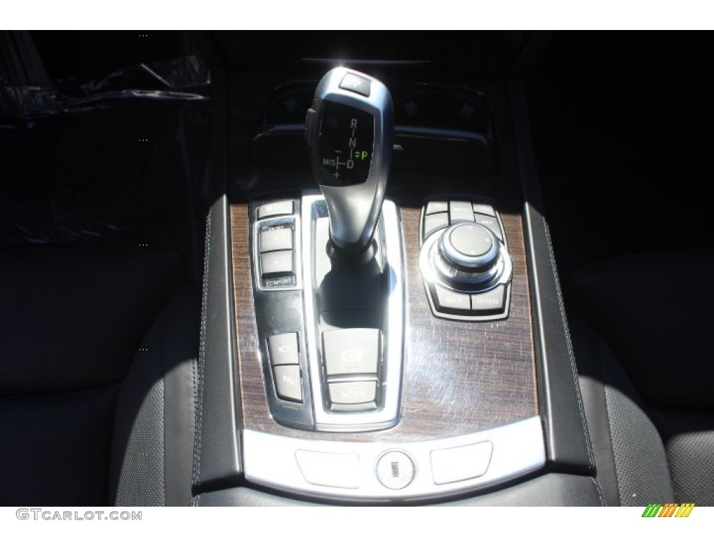 2012 7 Series 750i Sedan - Black Sapphire Metallic / Black photo #15