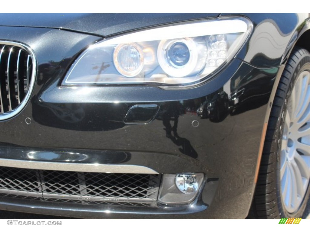 2012 7 Series 750i Sedan - Black Sapphire Metallic / Black photo #30