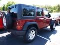 Deep Cherry Red Crystal Pearl - Wrangler Unlimited Sport S 4x4 Photo No. 3