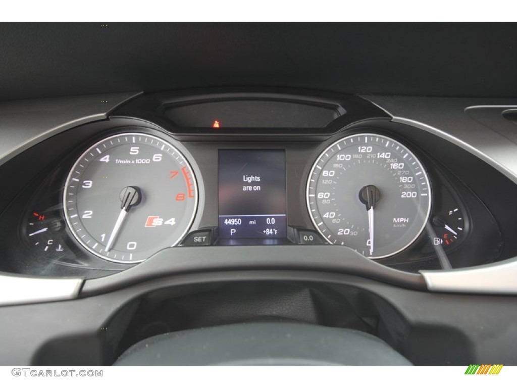 2010 Audi S4 3.0 quattro Sedan Gauges Photo #71296879