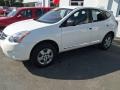 2011 Pearl White Nissan Rogue S AWD  photo #1