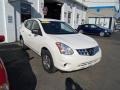 2011 Pearl White Nissan Rogue S AWD  photo #3