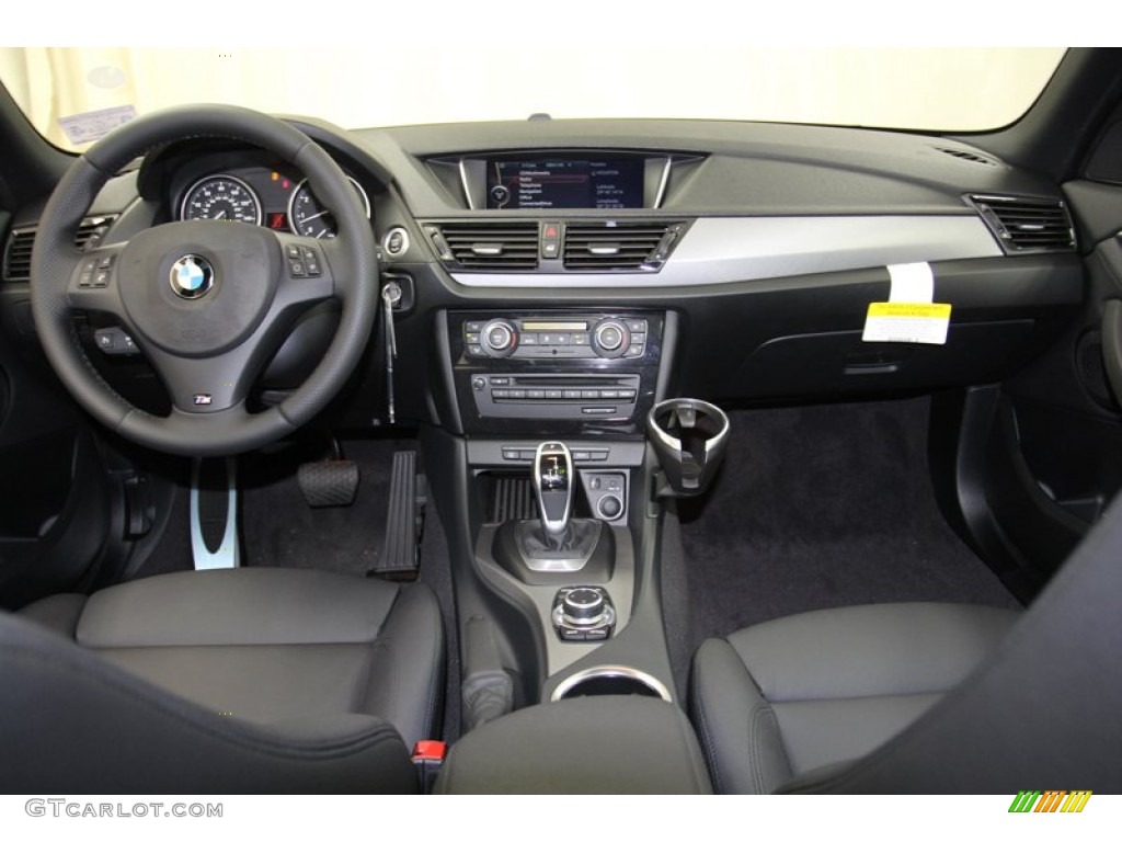 2013 BMW X1 sDrive 28i Black Dashboard Photo #71297245