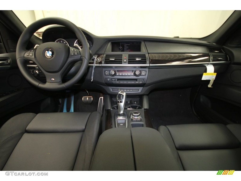2013 BMW X6 xDrive35i Black Dashboard Photo #71297476