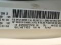 PWH: Ivory White Tri-Coat 2012 Dodge Journey Crew AWD Color Code
