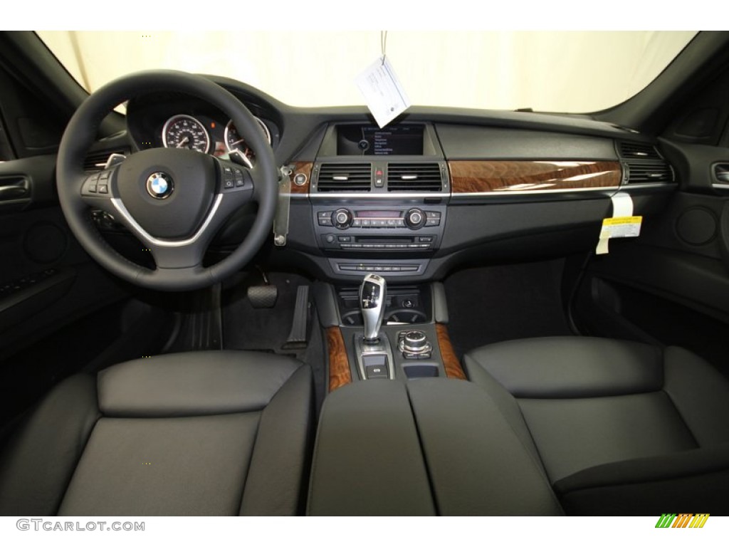 2013 BMW X6 xDrive35i Black Dashboard Photo #71297722
