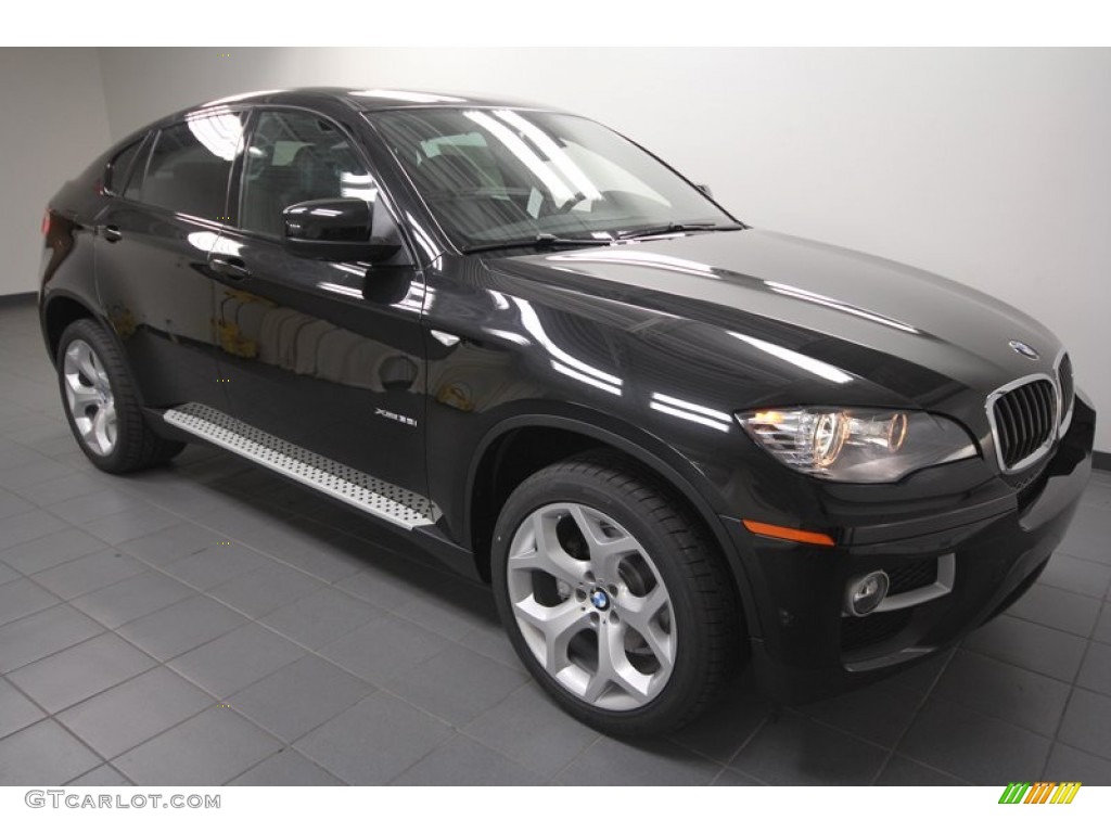 Black Sapphire Metallic 2013 BMW X6 xDrive35i Exterior Photo #71297740