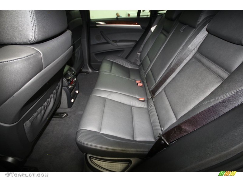 Black Interior 2013 BMW X6 xDrive35i Photo #71297782