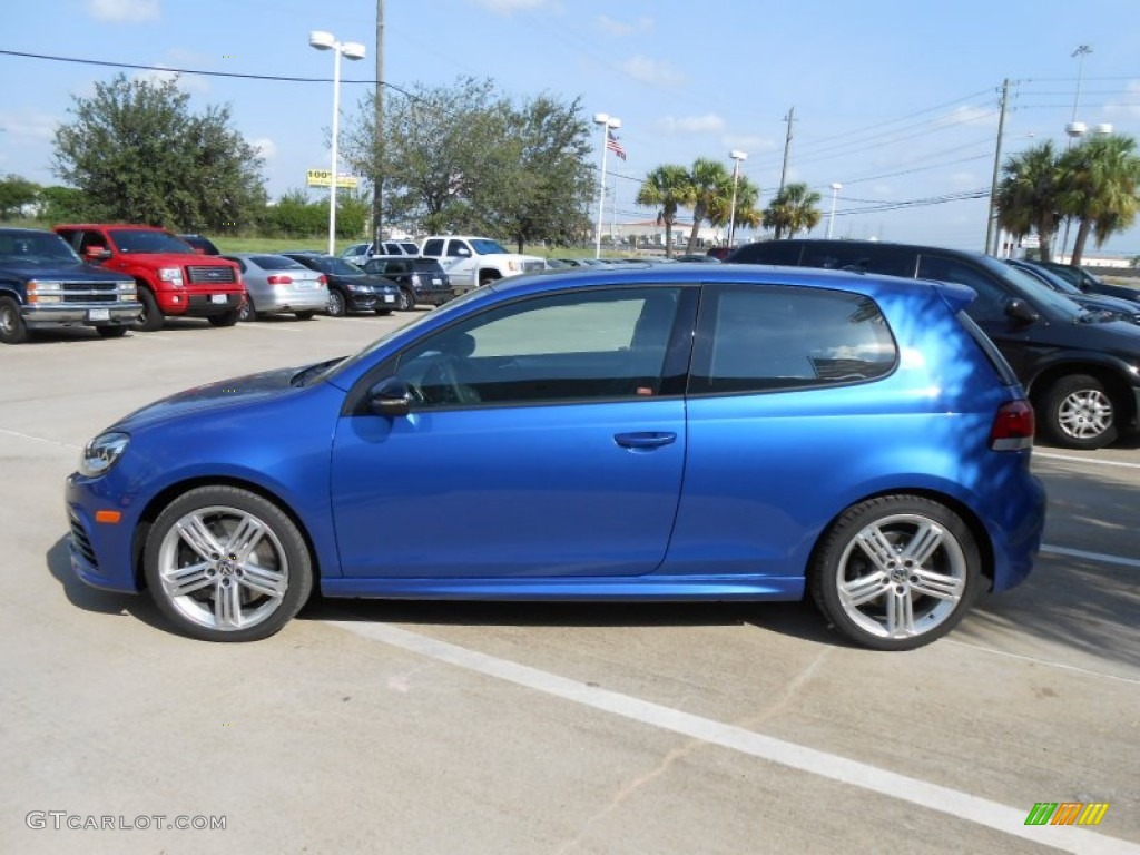 Rising Blue Metallic 2013 Volkswagen Golf R 2 Door 4Motion Exterior Photo #71297995