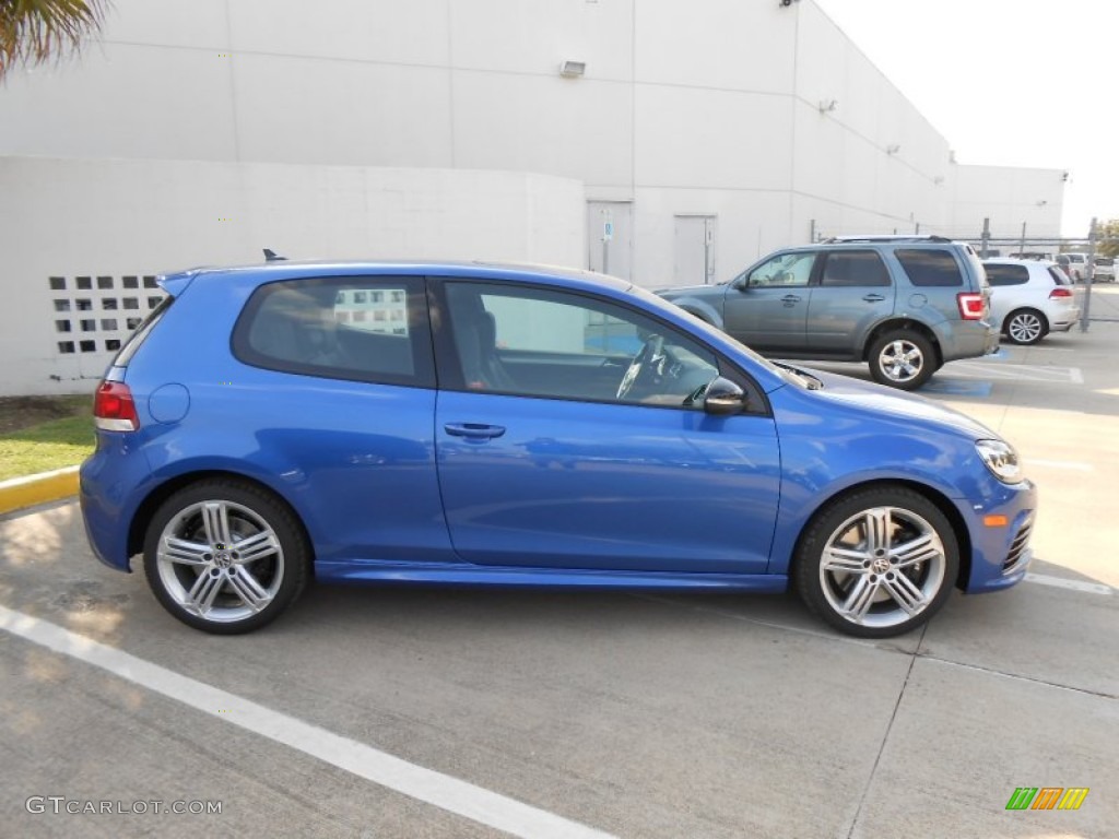 Rising Blue Metallic 2013 Volkswagen Golf R 2 Door 4Motion Exterior Photo #71298034