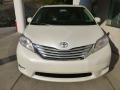 2013 Blizzard White Pearl Toyota Sienna Limited AWD  photo #6