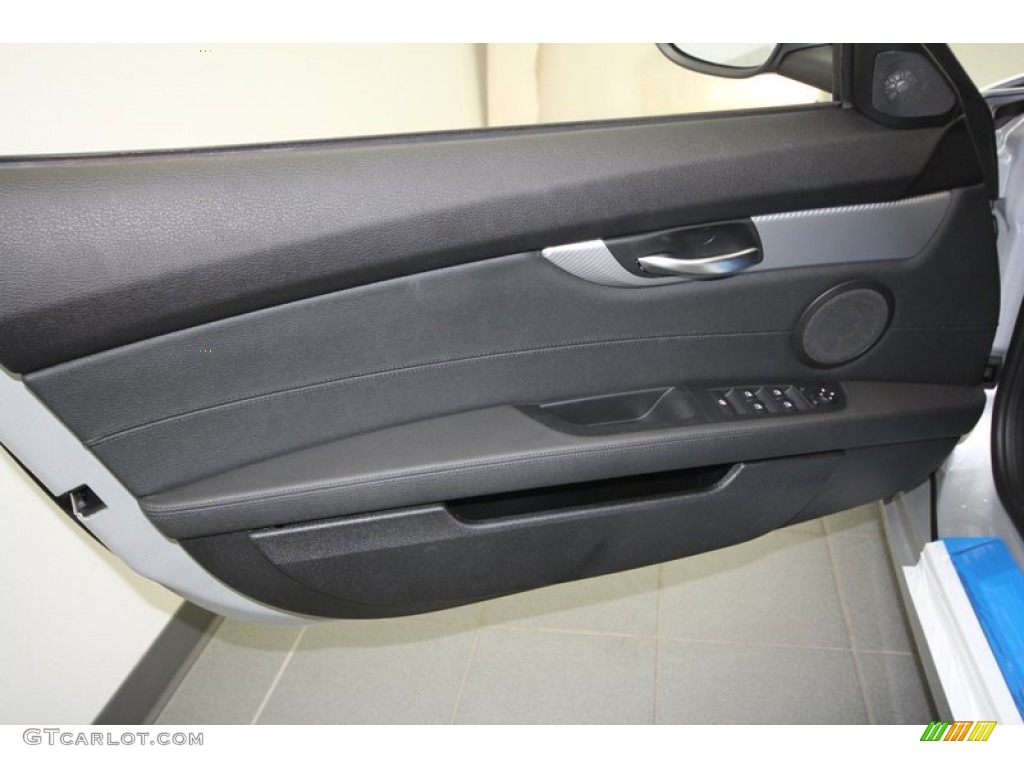 2013 BMW Z4 sDrive 35i Black Door Panel Photo #71298793