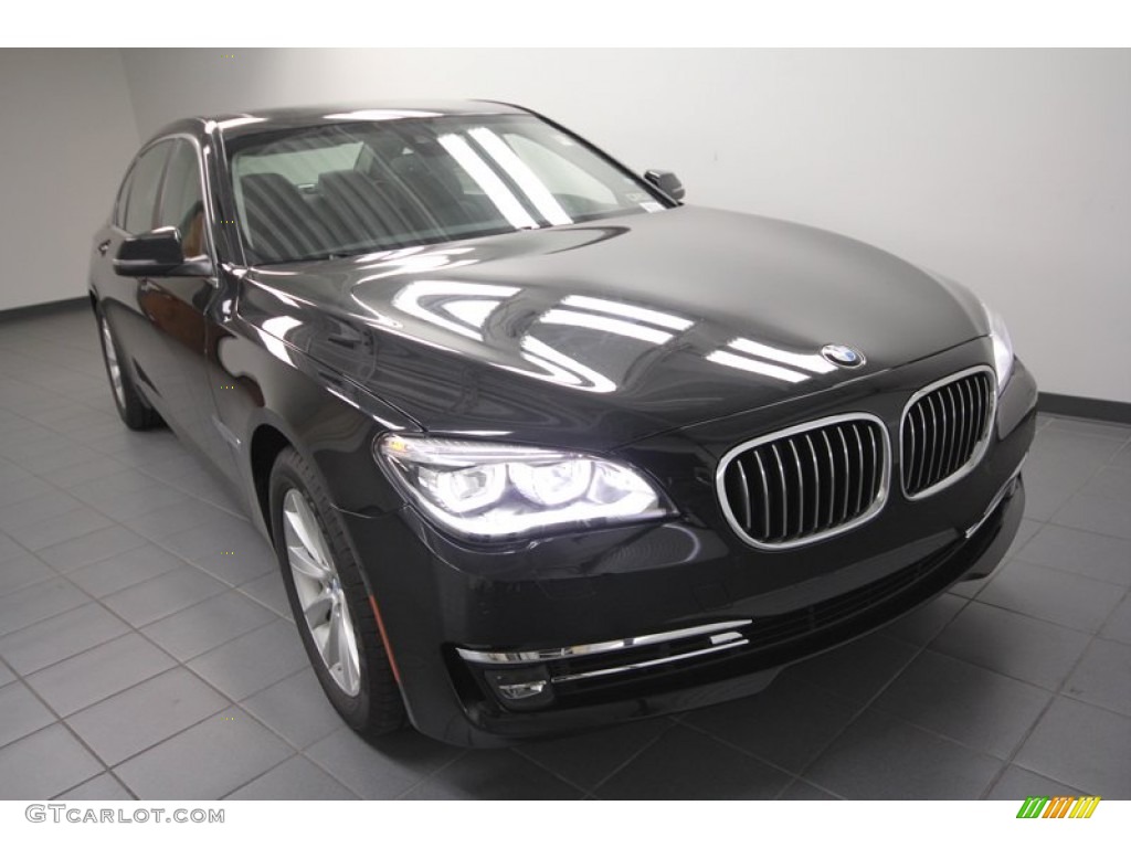 2013 7 Series 740Li Sedan - Black Sapphire Metallic / Black photo #5