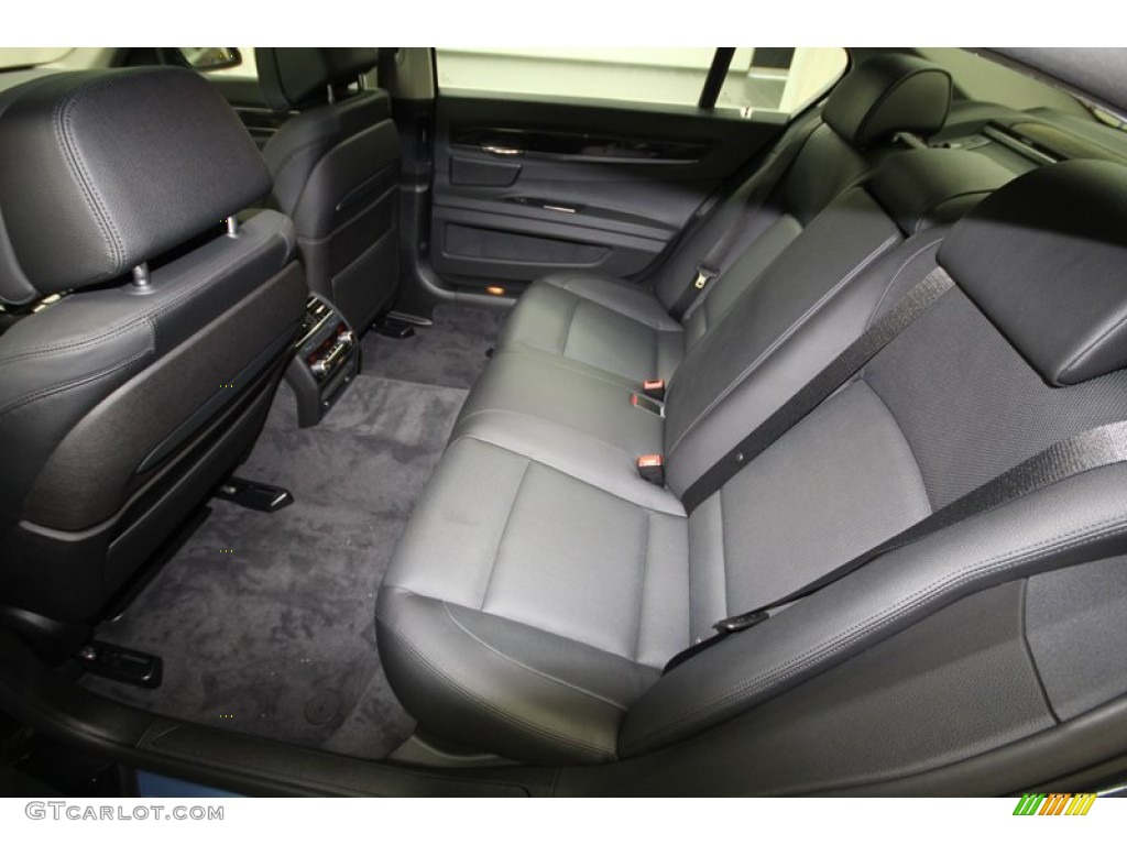 2013 BMW 7 Series 740Li Sedan Rear Seat Photo #71299515