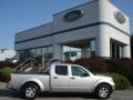 2010 Radiant Silver Metallic Nissan Frontier SE Crew Cab 4x4  photo #1