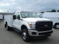 2012 Oxford White Ford F350 Super Duty XL Regular Cab 4x4 Commercial  photo #2