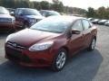 2013 Ruby Red Ford Focus SE Sedan  photo #4