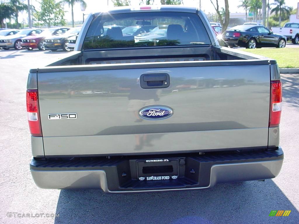 2006 F150 STX SuperCab - Dark Shadow Grey Metallic / Flint photo #4