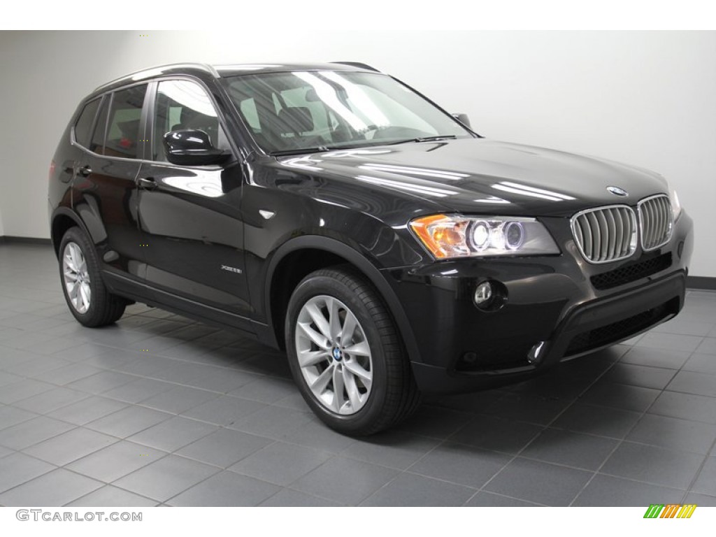 Black Sapphire Metallic 2013 BMW X3 xDrive 28i Exterior Photo #71302429