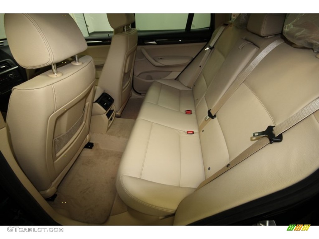 Sand Beige Interior 2013 BMW X3 xDrive 28i Photo #71302789