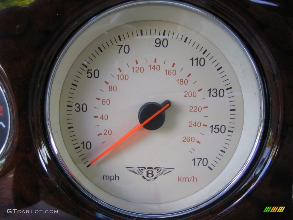 2001 Bentley Arnage Red Label Gauges Photo #71303440