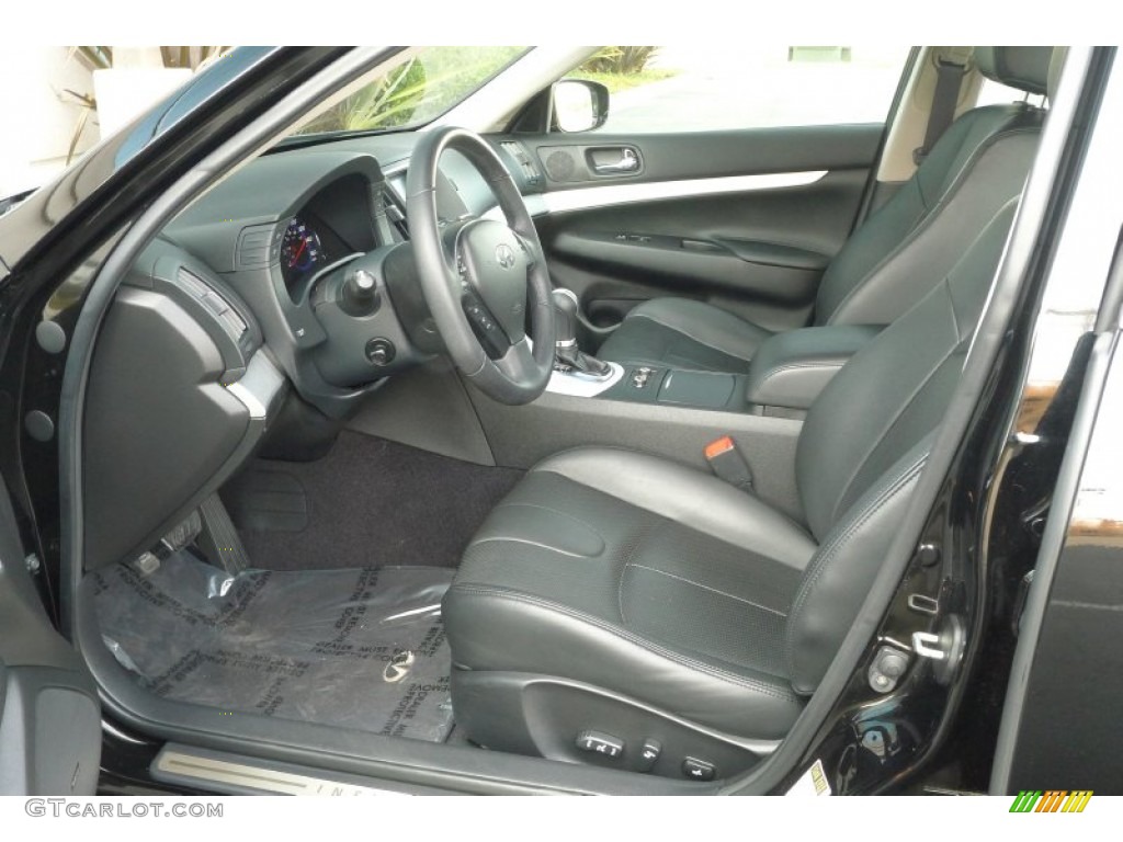 Graphite Interior 2009 Infiniti G 37 Journey Sedan Photo #71304286