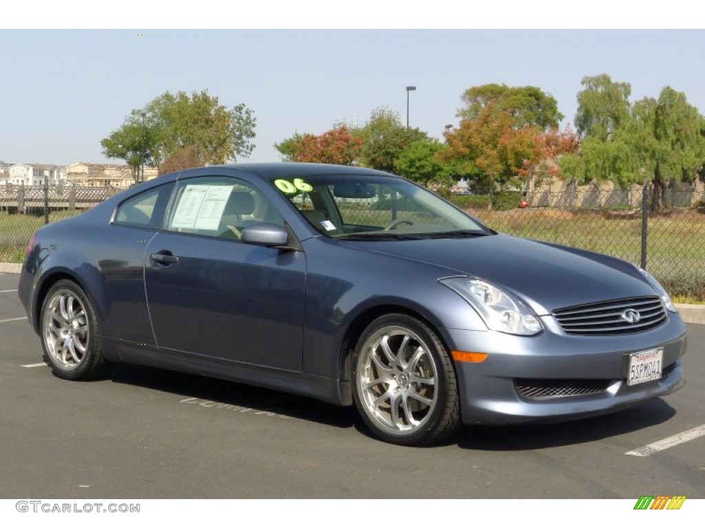 Lakeshore Slate Blue Metallic 2006 Infiniti G 35 Coupe Exterior Photo #71304499