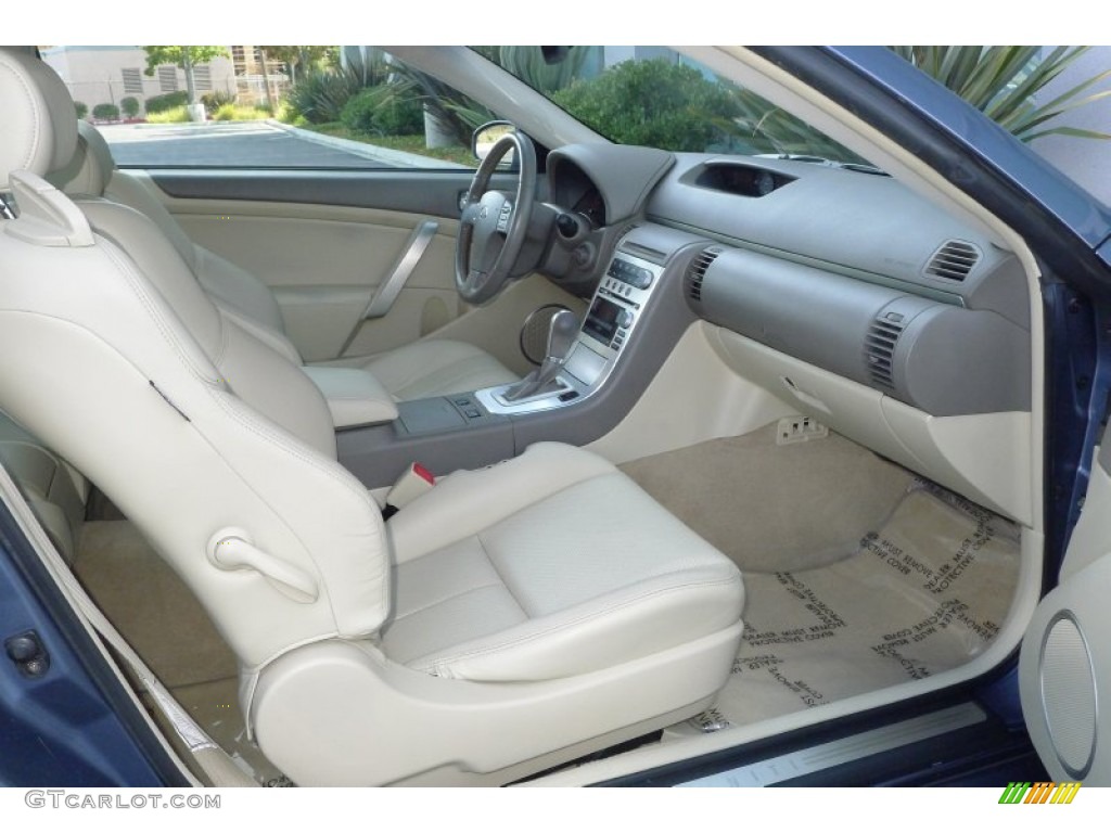 Stone Interior 2006 Infiniti G 35 Coupe Photo #71304573