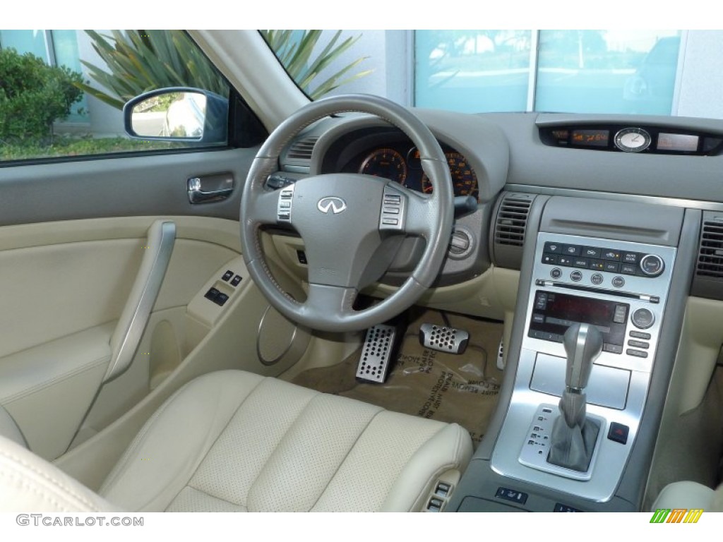 Stone Interior 2006 Infiniti G 35 Coupe Photo #71304591