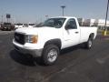 Summit White - Sierra 2500HD Regular Cab Photo No. 1