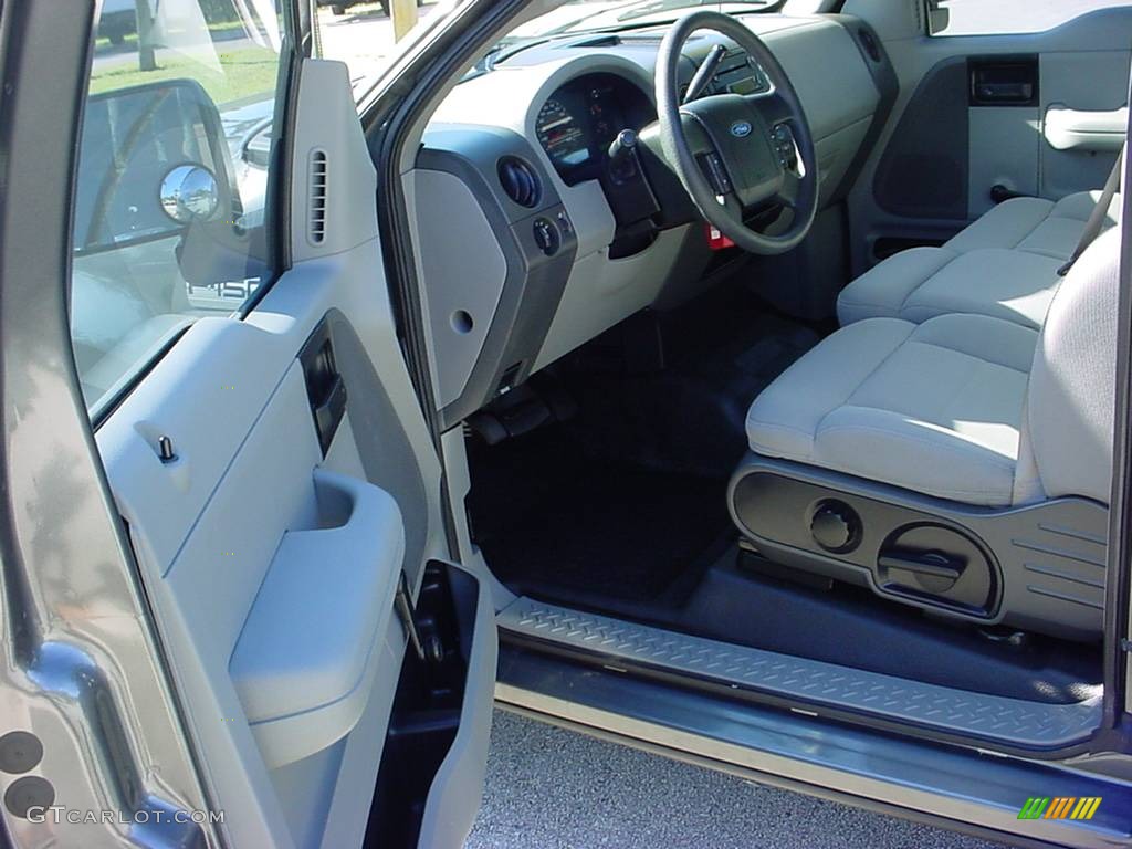 2006 F150 STX SuperCab - Dark Shadow Grey Metallic / Flint photo #10