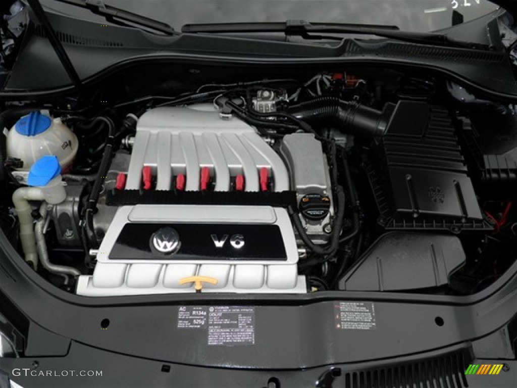 2008 Volkswagen Eos VR6 Engine Photos