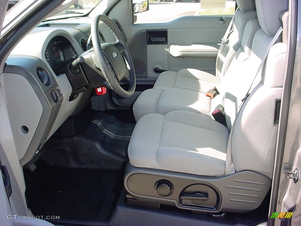 2006 F150 STX SuperCab - Dark Shadow Grey Metallic / Flint photo #11