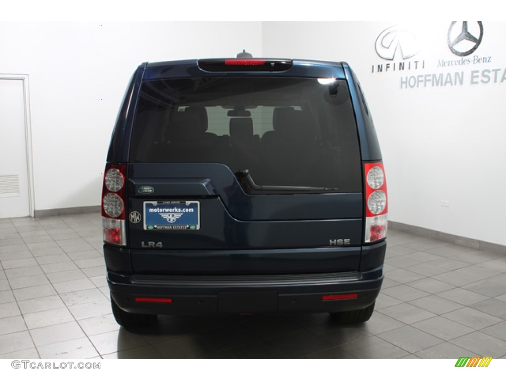 2012 LR4 HSE - Buckingham Blue Metallic / Almond/Arabica photo #4