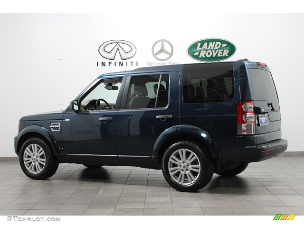 2012 LR4 HSE - Buckingham Blue Metallic / Almond/Arabica photo #5