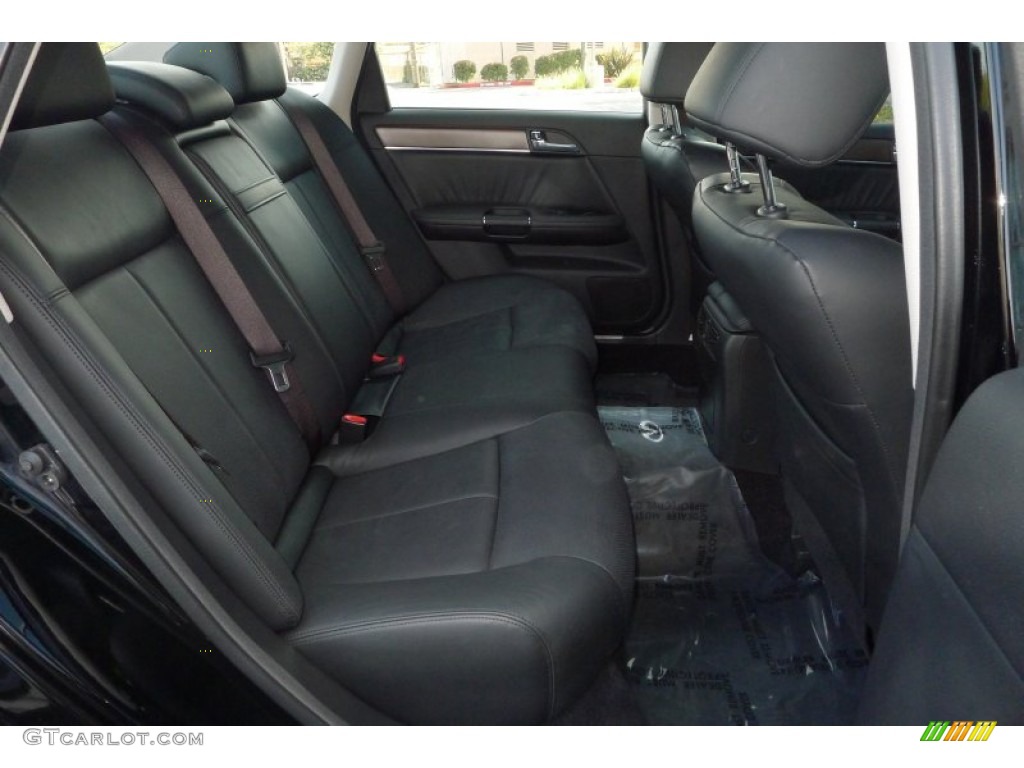 Graphite Black Interior 2009 Infiniti M 35 Sedan Photo #71305660