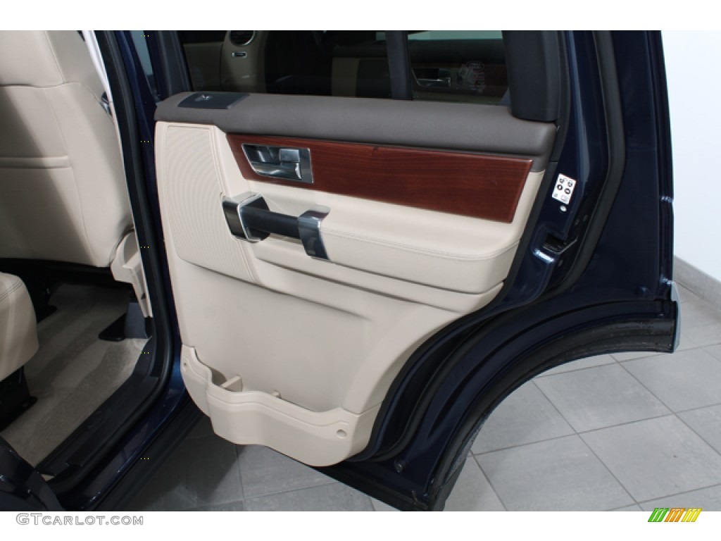 2012 LR4 HSE - Buckingham Blue Metallic / Almond/Arabica photo #14