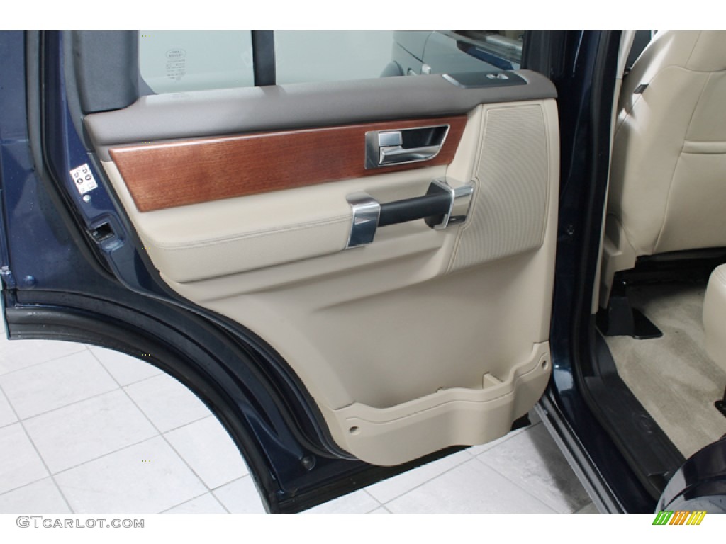 2012 LR4 HSE - Buckingham Blue Metallic / Almond/Arabica photo #15