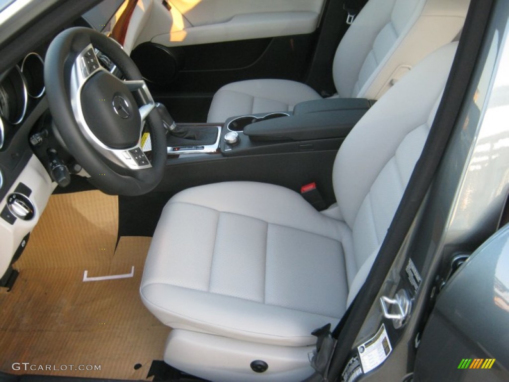 Ash Interior 2012 Mercedes-Benz C 250 Sport Photo #71305957