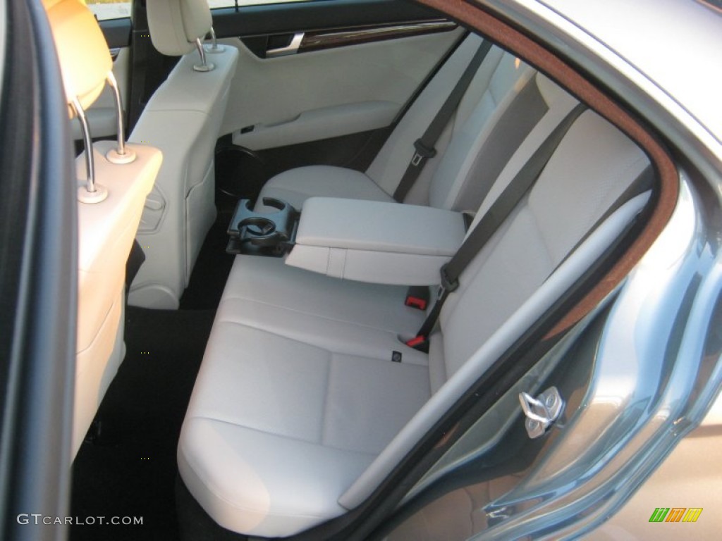 2012 Mercedes-Benz C 250 Sport Rear Seat Photo #71305963