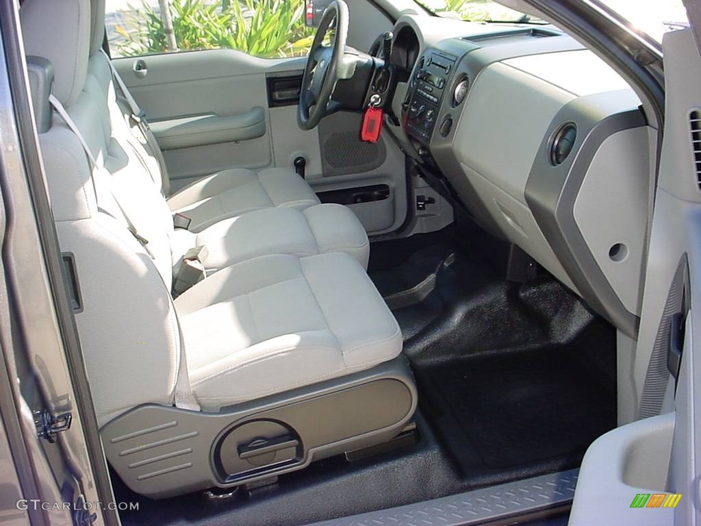 2006 F150 STX SuperCab - Dark Shadow Grey Metallic / Flint photo #12
