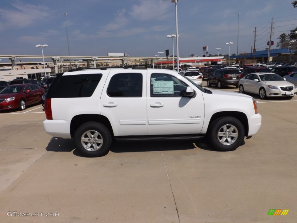 Summit White 2013 GMC Yukon SLE Exterior Photo #71306689