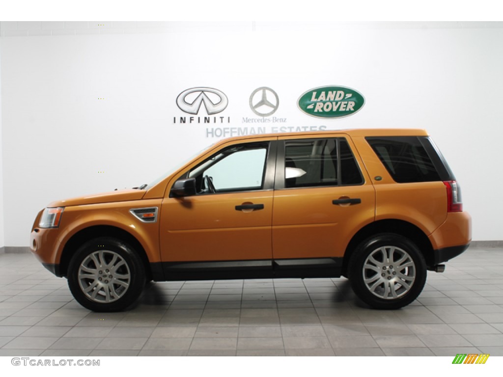 2008 LR2 SE - Tambora Flame Orange / Ebony Black photo #2