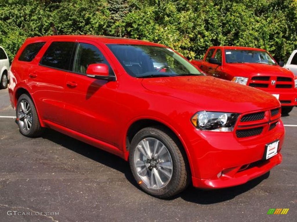 Redline 2-Coat Pearl 2013 Dodge Durango R/T AWD Exterior Photo #71306878