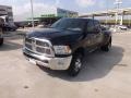 2012 Black Dodge Ram 3500 HD Lone Star Crew Cab 4x4 Dually  photo #1